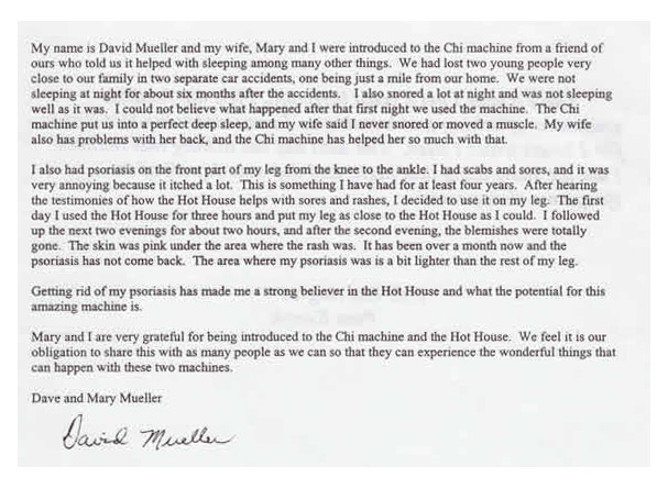 Dave & Mary Mueller Testimonial